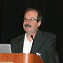 Dr. Paul Ziajka during his lecture for an Abbott Labs Product Theater